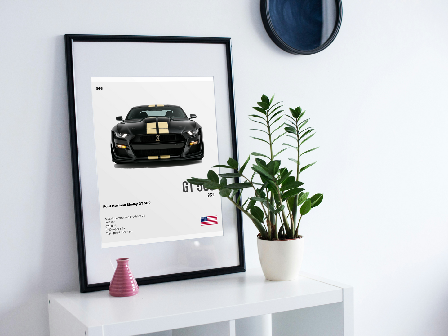 Shelby GT500 - 2022 Poster