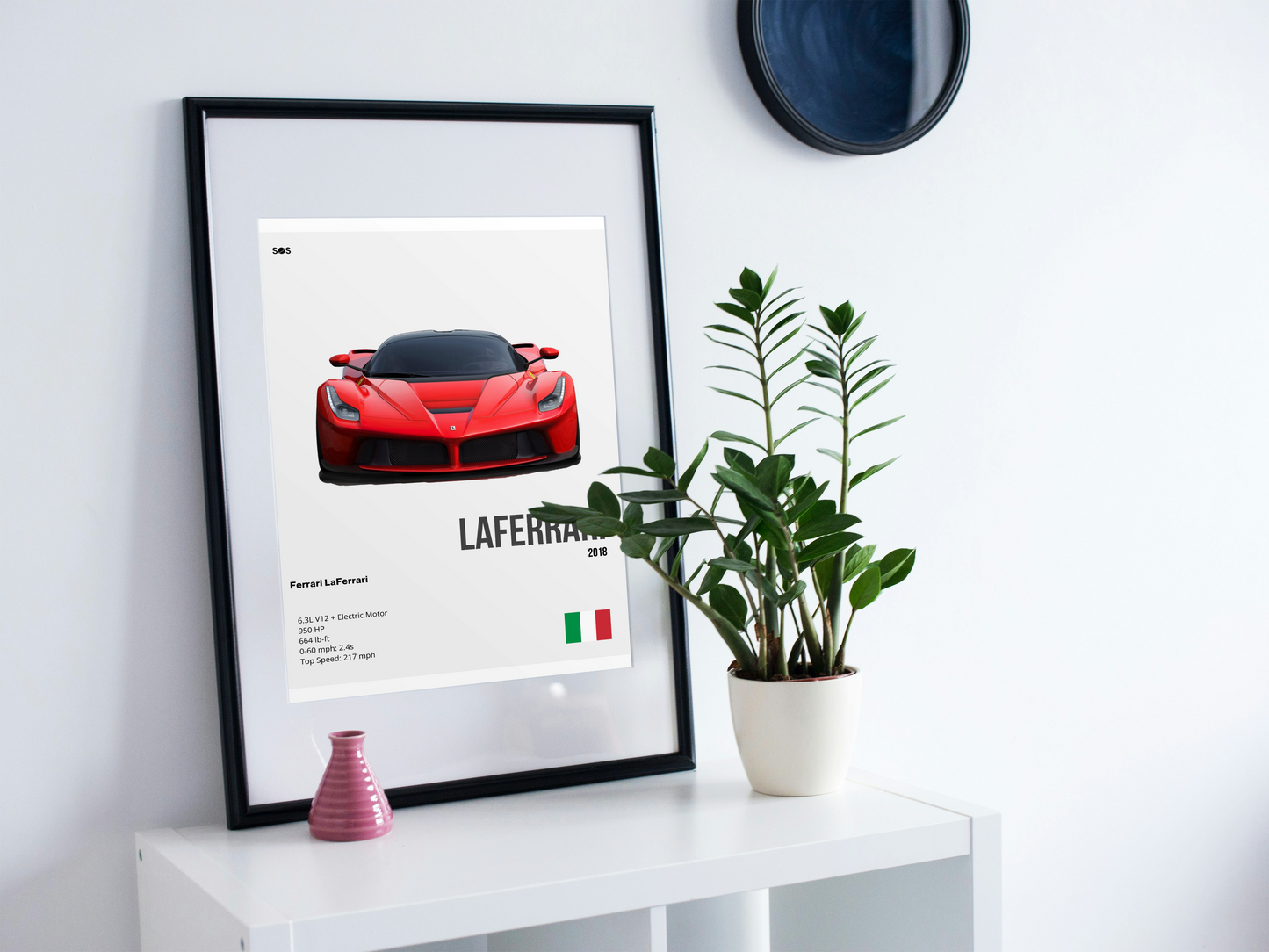Ferarri LaFerrari - 2018 Poster
