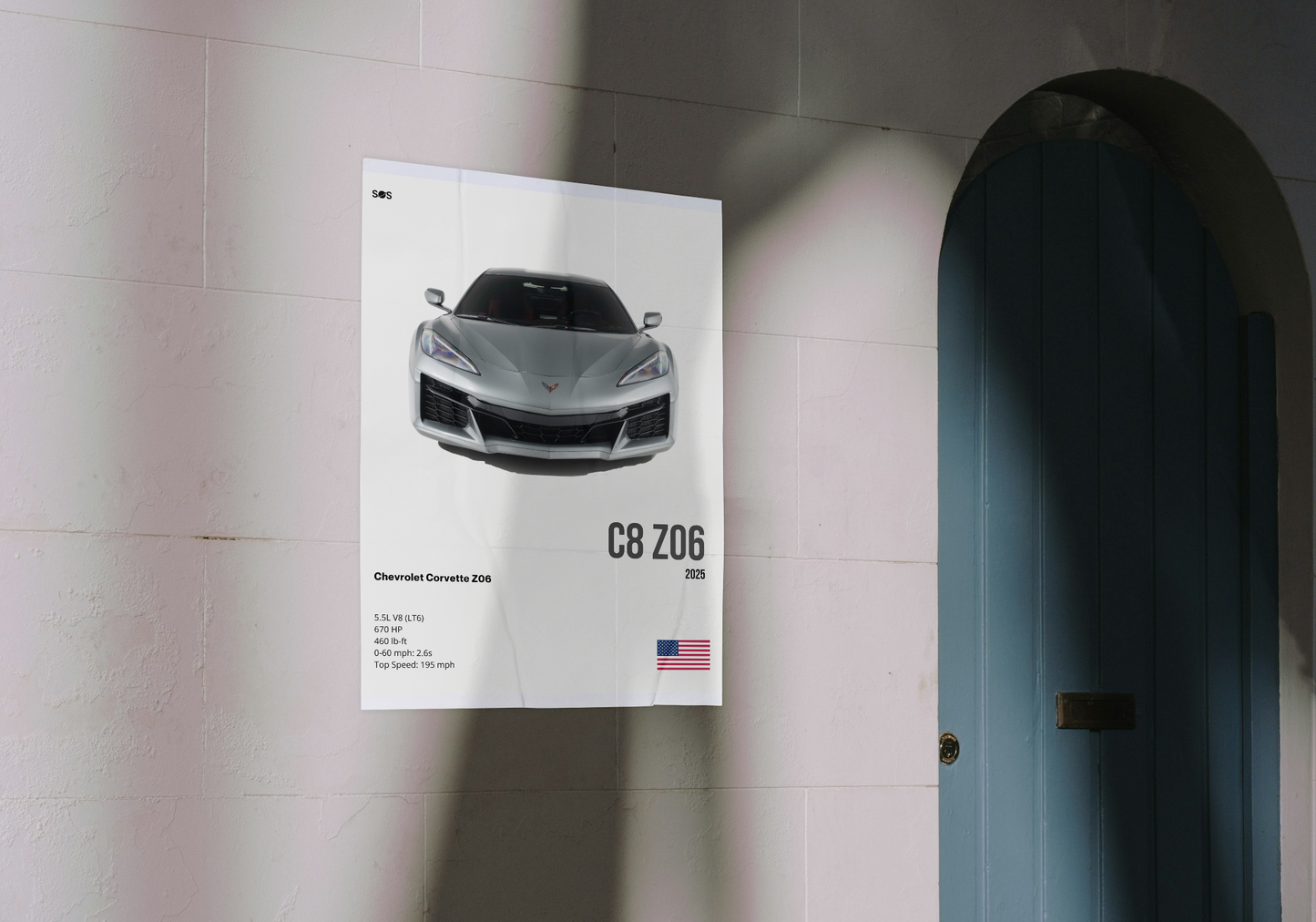 Chevrolet Corvette Z06 - 2025 Poster