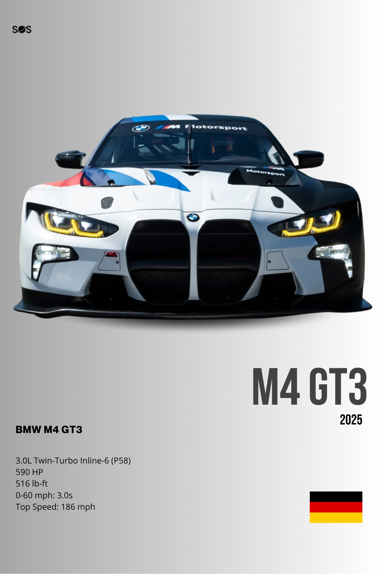 BMW M4 GT3 - 2025 Poster