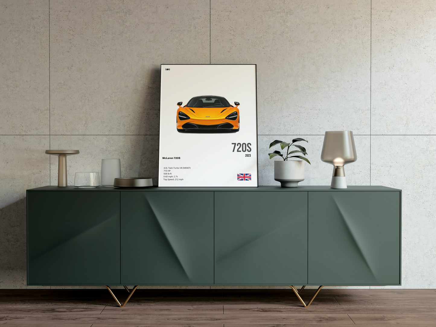 McLaren 720s - 2023 Poster