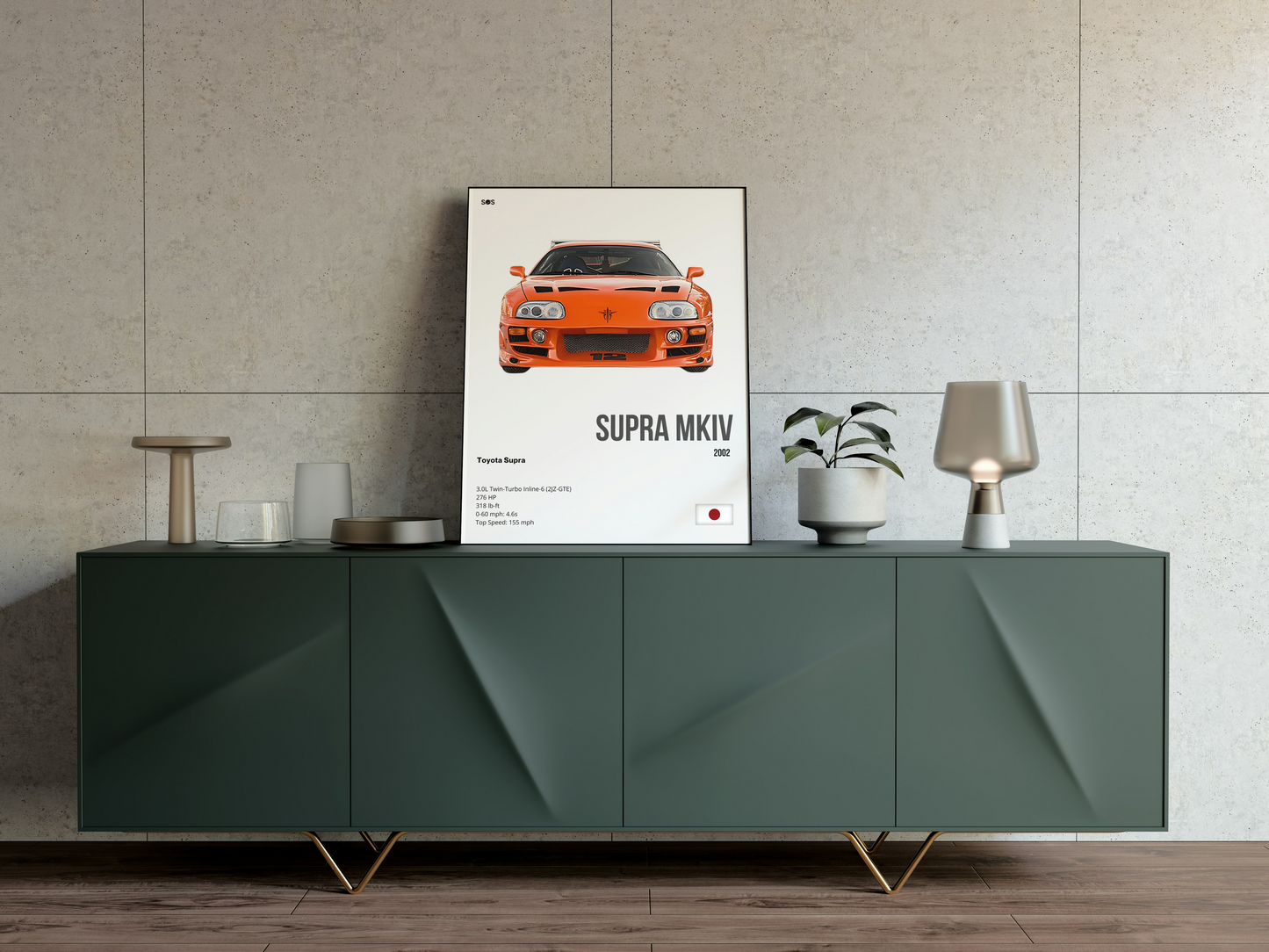 Toyota Supra - 2002 Poster