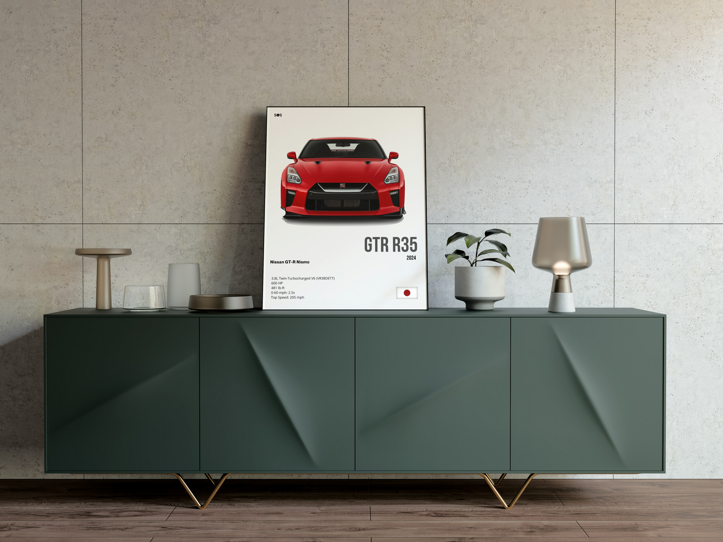 Nissan GTR - 2024 Poster