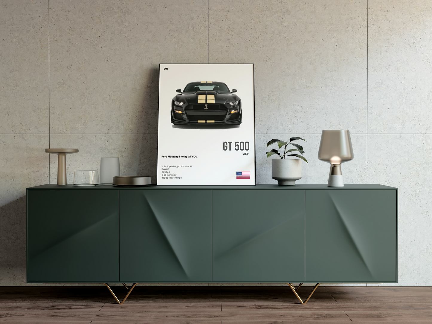 Shelby GT500 - 2022 Poster