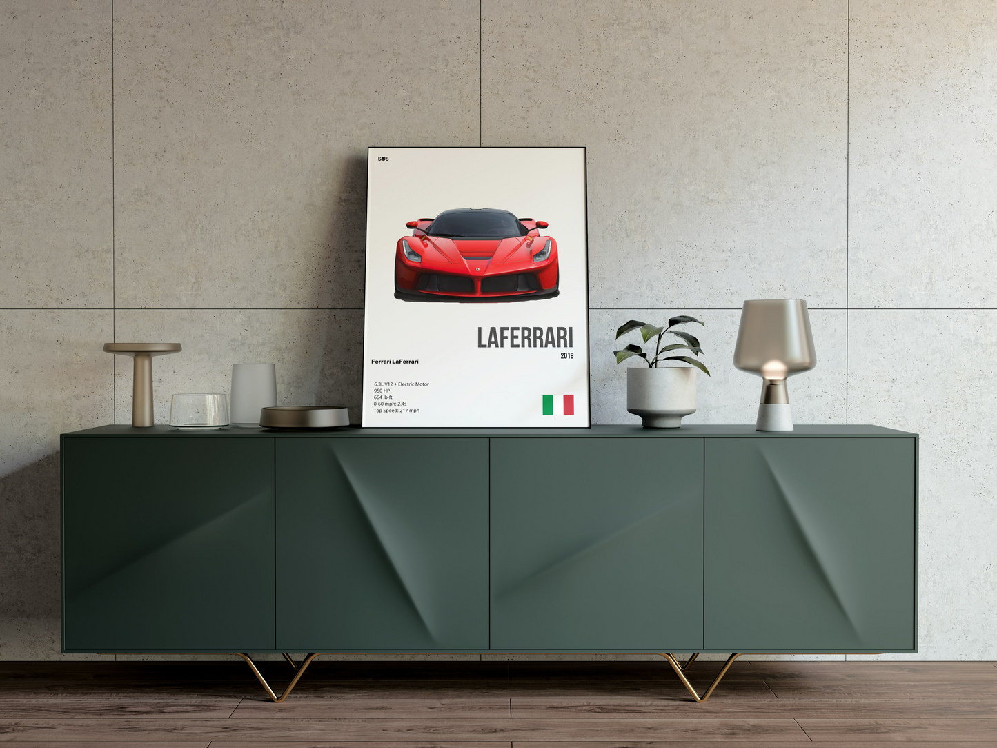 Ferarri LaFerrari - 2018 Poster