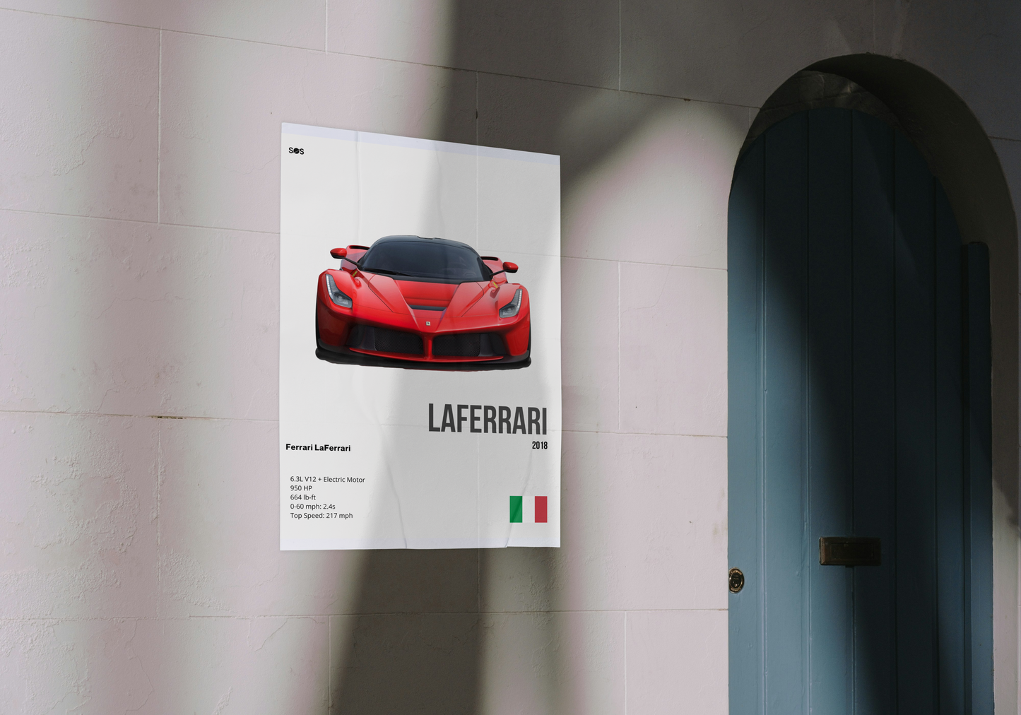 Ferarri LaFerrari - 2018 Poster
