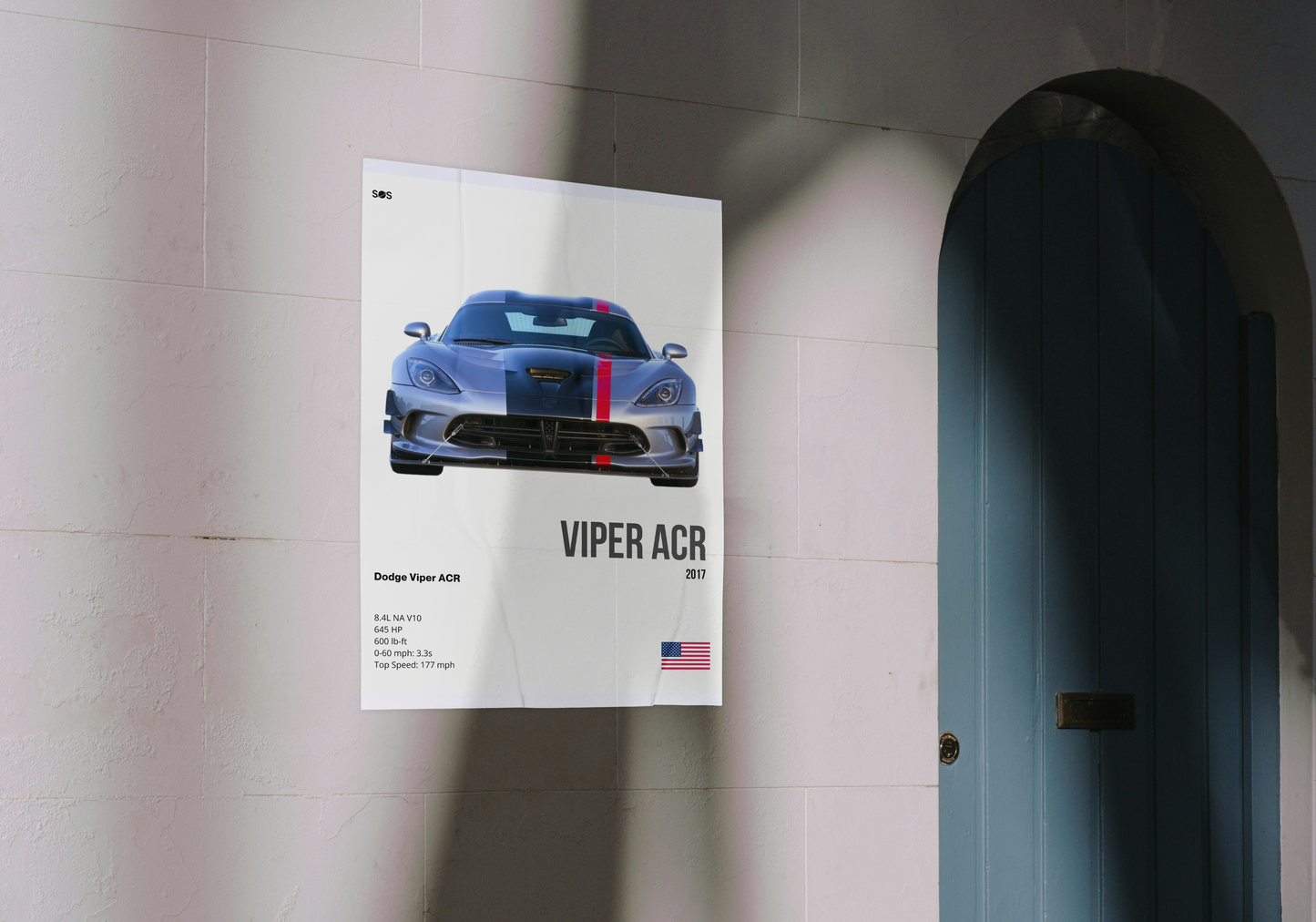 Dodge Viper ACR - 2017 Poster
