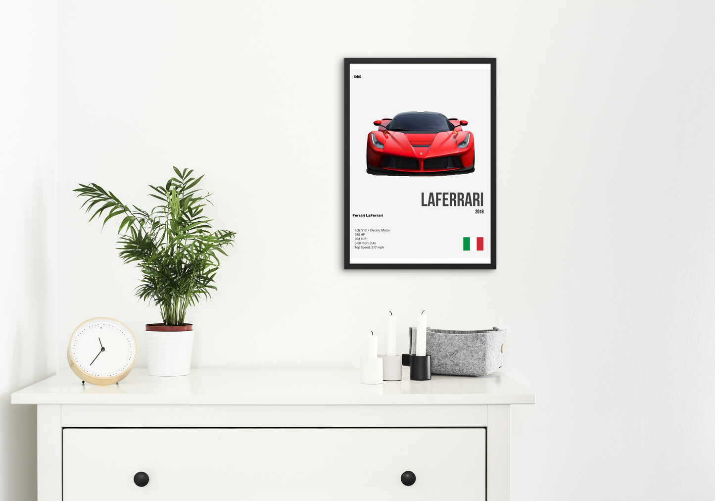 Ferarri LaFerrari - 2018 Poster