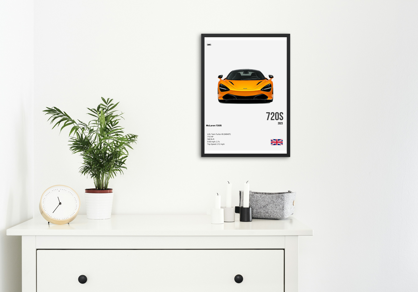 McLaren 720s - 2023 Poster