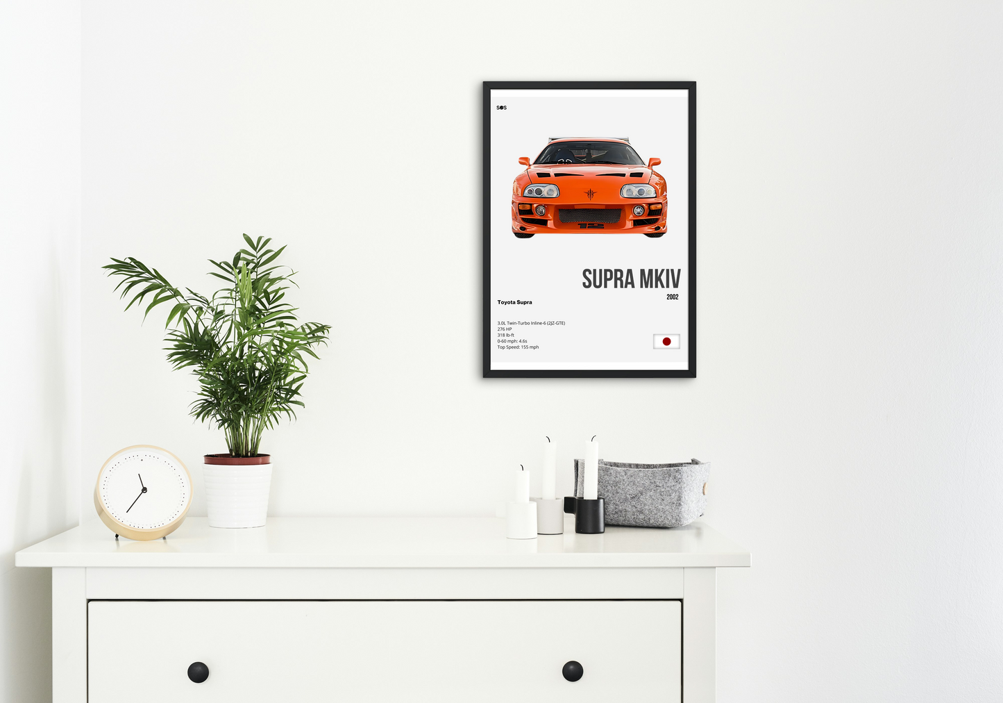 Toyota Supra - 2002 Poster