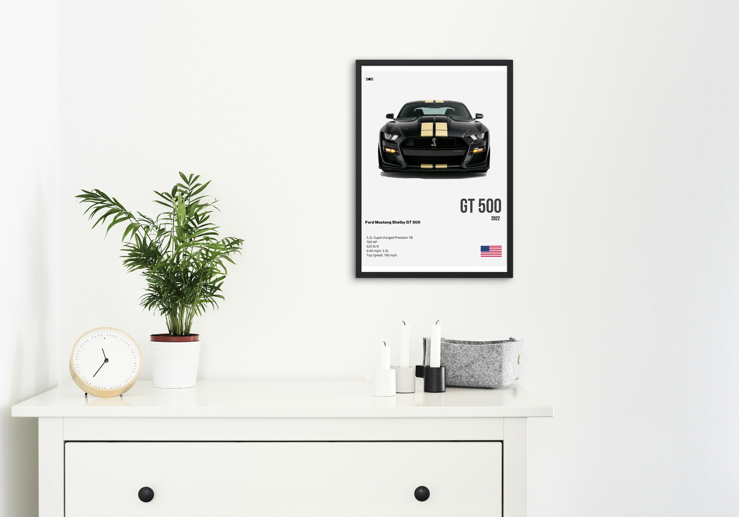 Shelby GT500 - 2022 Poster