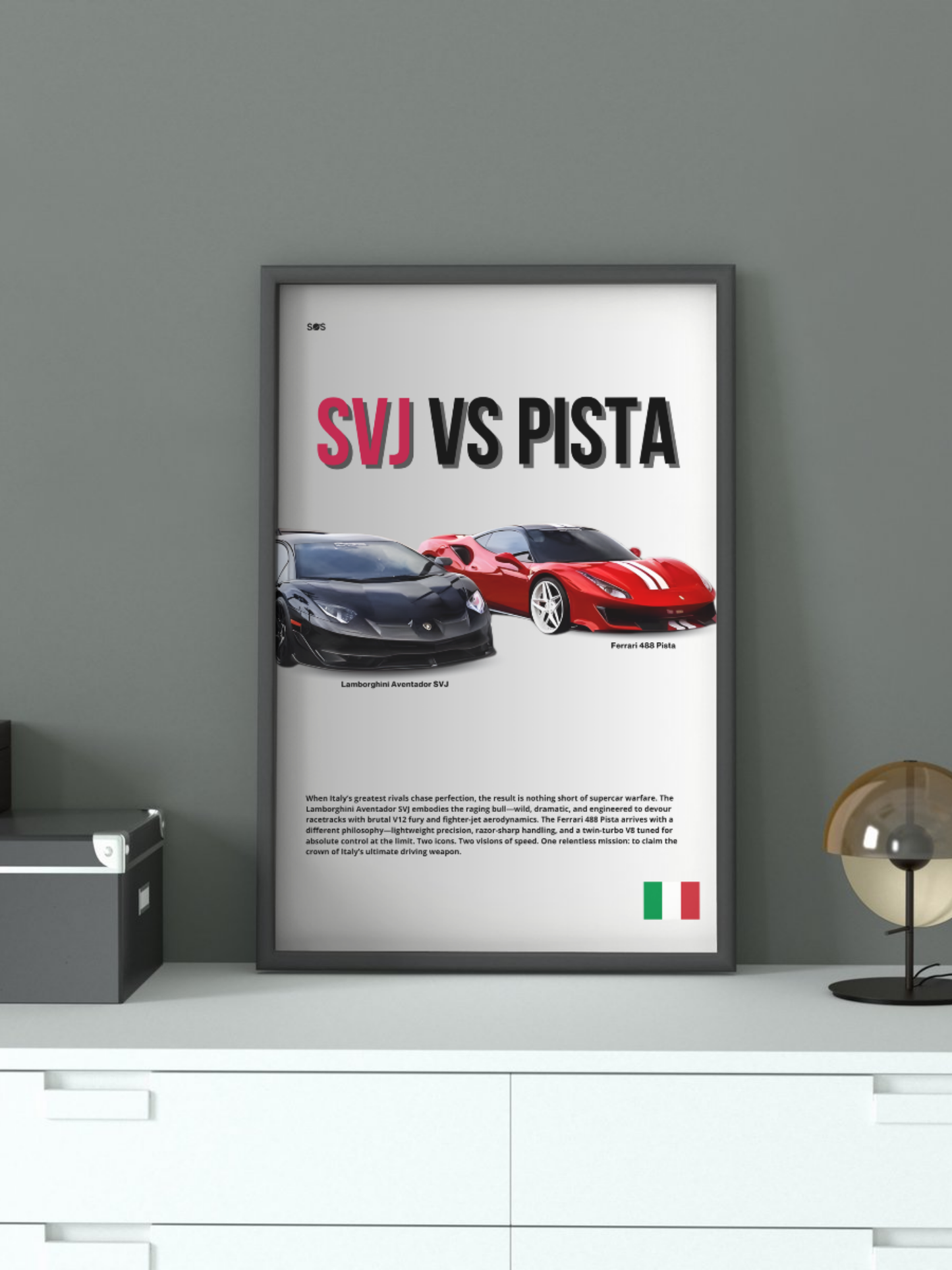 SVJ Vs Pista - Rival Edition Poster