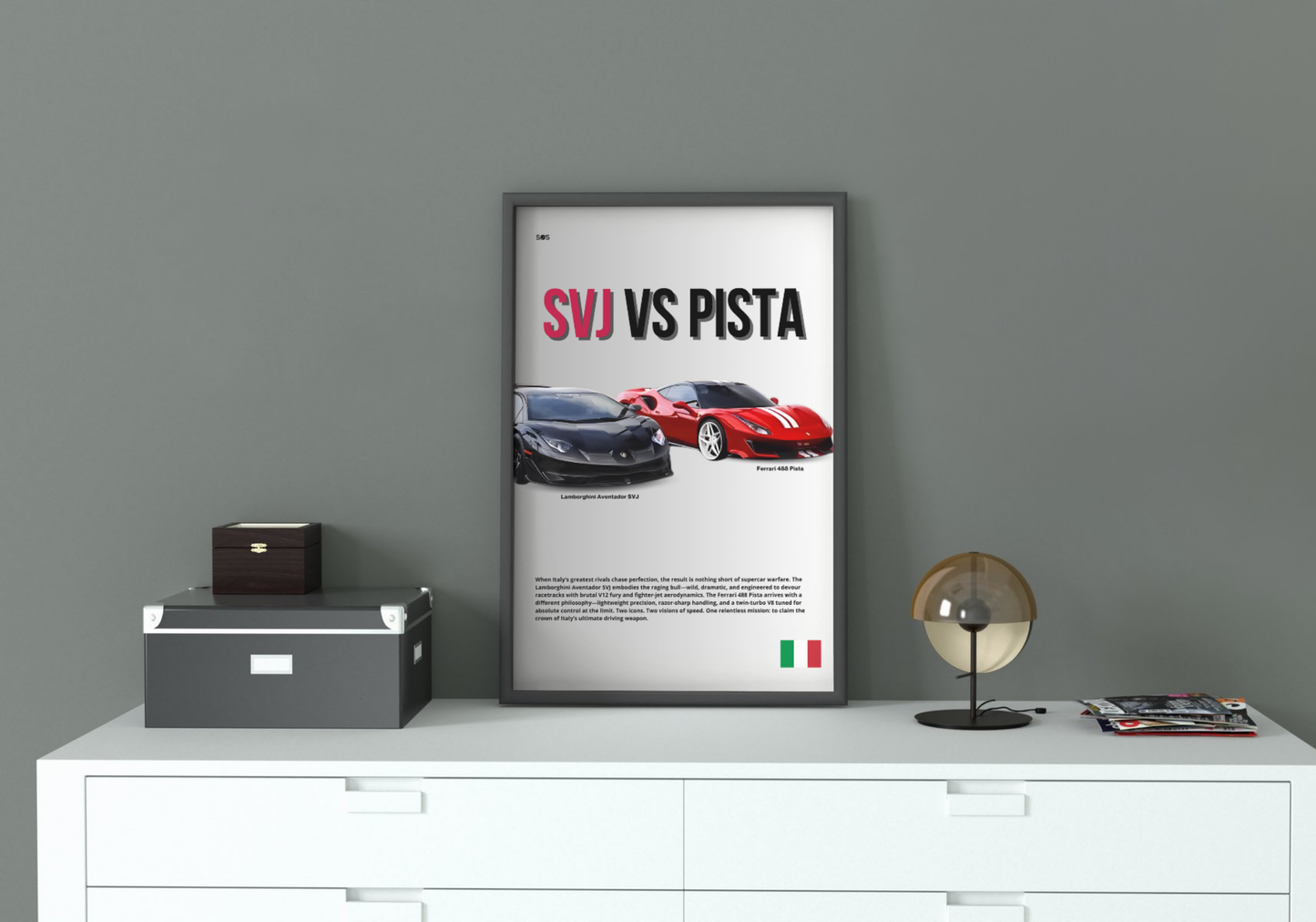 SVJ Vs Pista - Rival Edition Poster