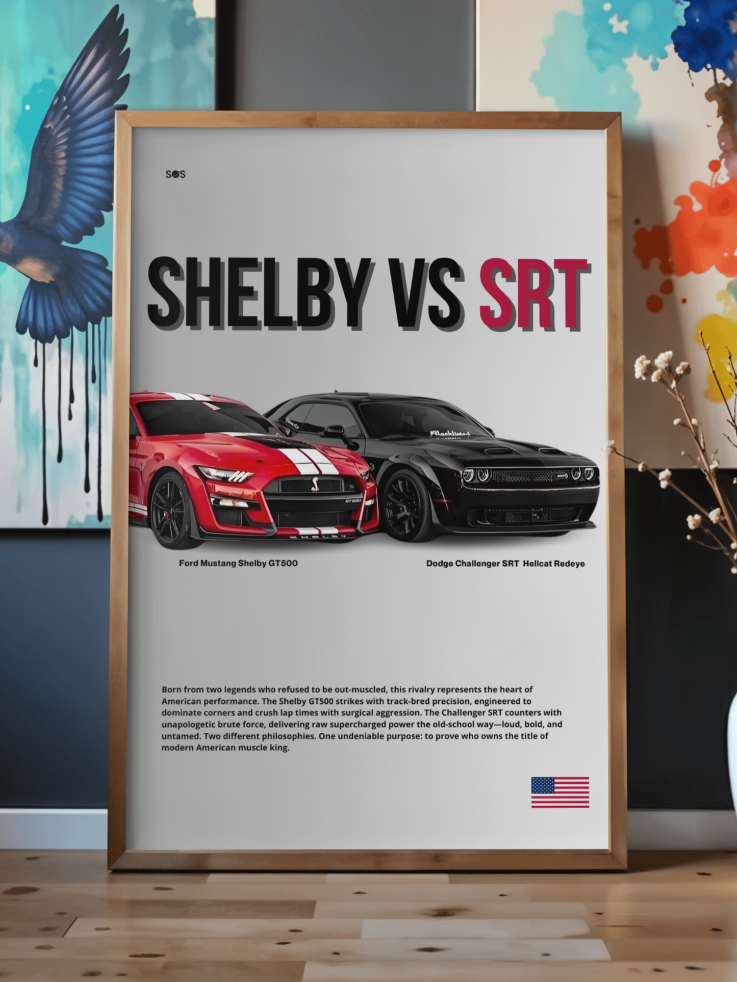Shelby Vs SRT - Rival Edition Poster