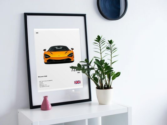 McLaren 720s - 2023 Poster