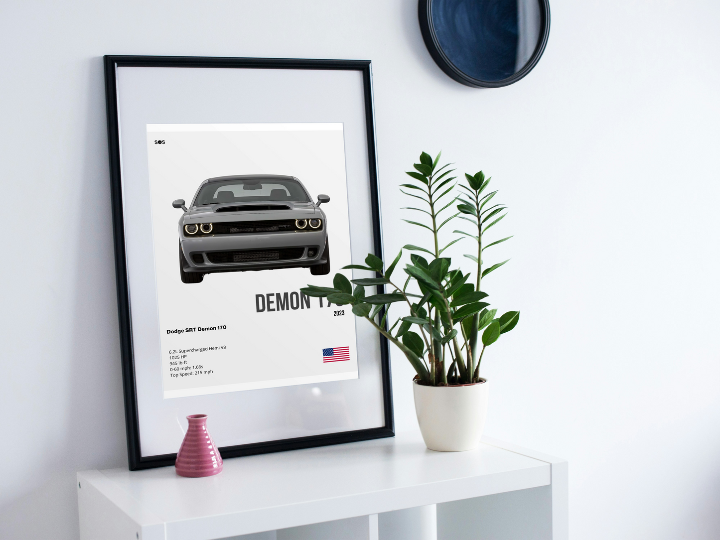 Dodge Demon 170 - 2023 Poster