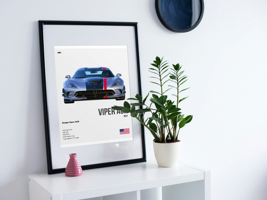 Dodge Viper ACR - 2017 Poster