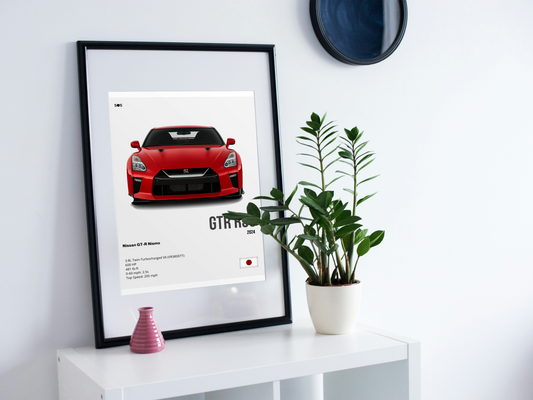 Nissan GTR - 2024 Poster