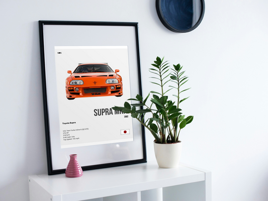Toyota Supra - 2002 Poster