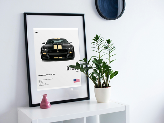 Shelby GT500 - 2022 Poster