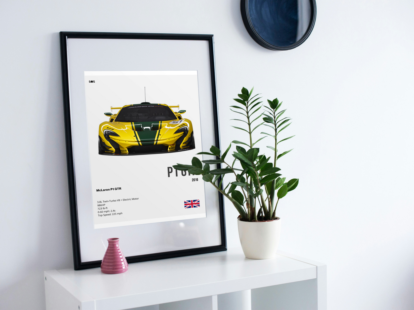McLaren P1 GTR - 2016 Poster