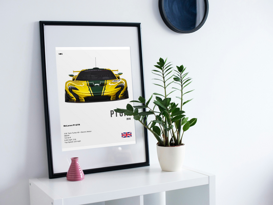 McLaren P1 GTR - 2016 Poster