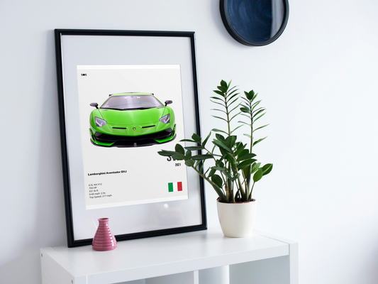 Lamborghini Aventador SVJ - 2021 Poster