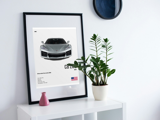 Chevrolet Corvette Z06 - 2025 Poster