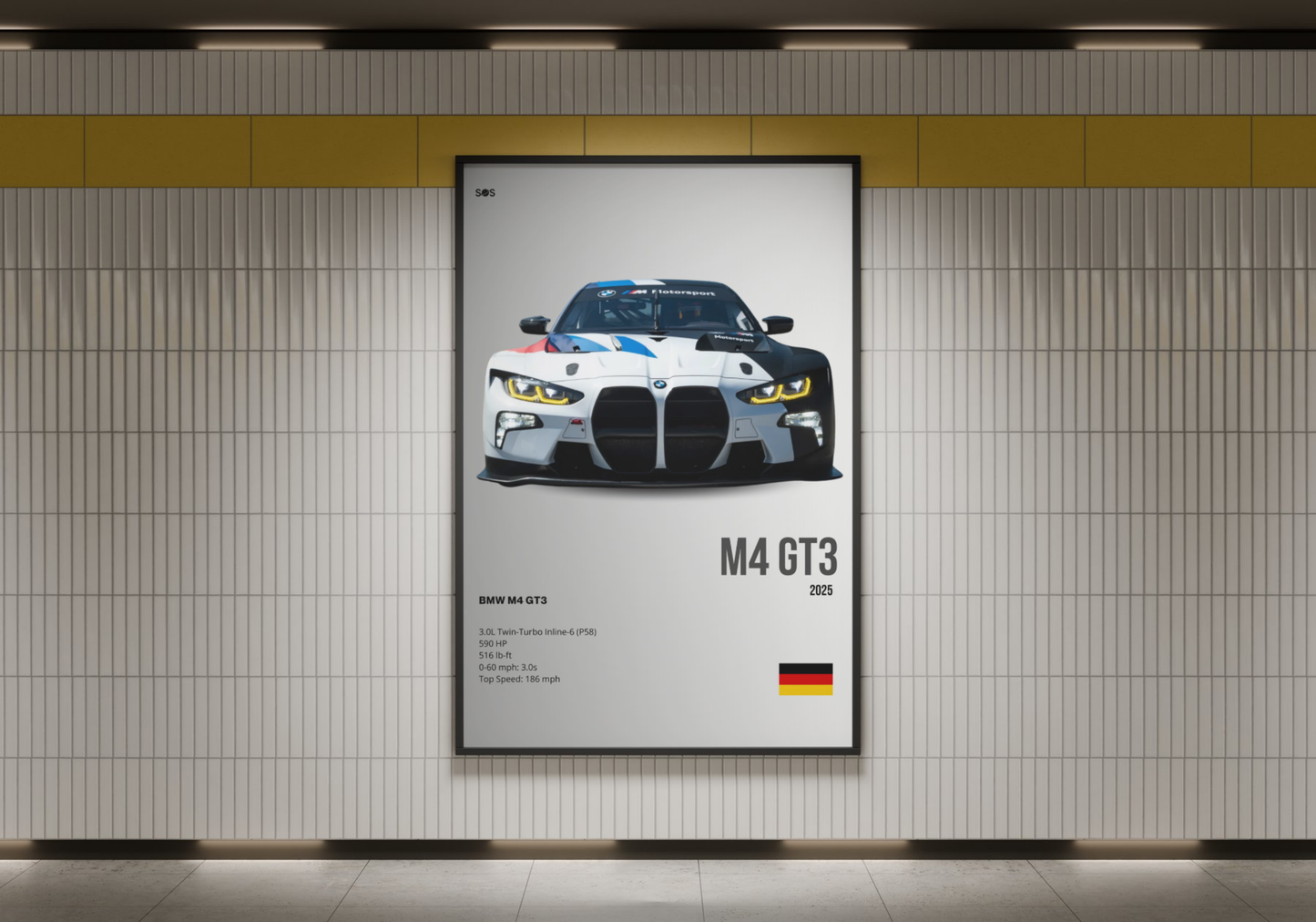 BMW M4 GT3 - 2025 Poster