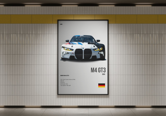 BMW M4 GT3 - 2025 Poster