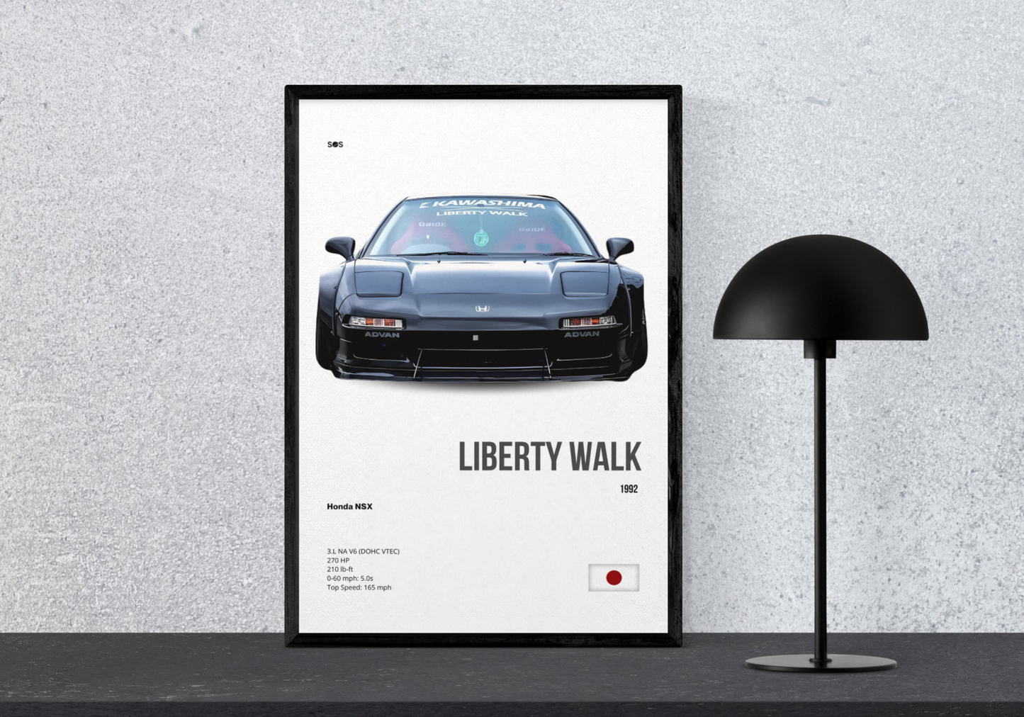 Honda NSX - 1992 Poster