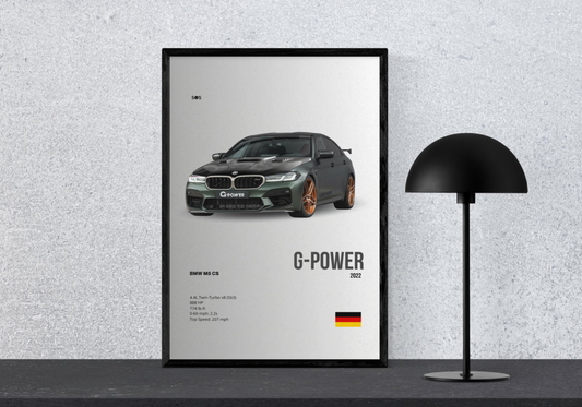 BMW M5 CS - 2022 Poster