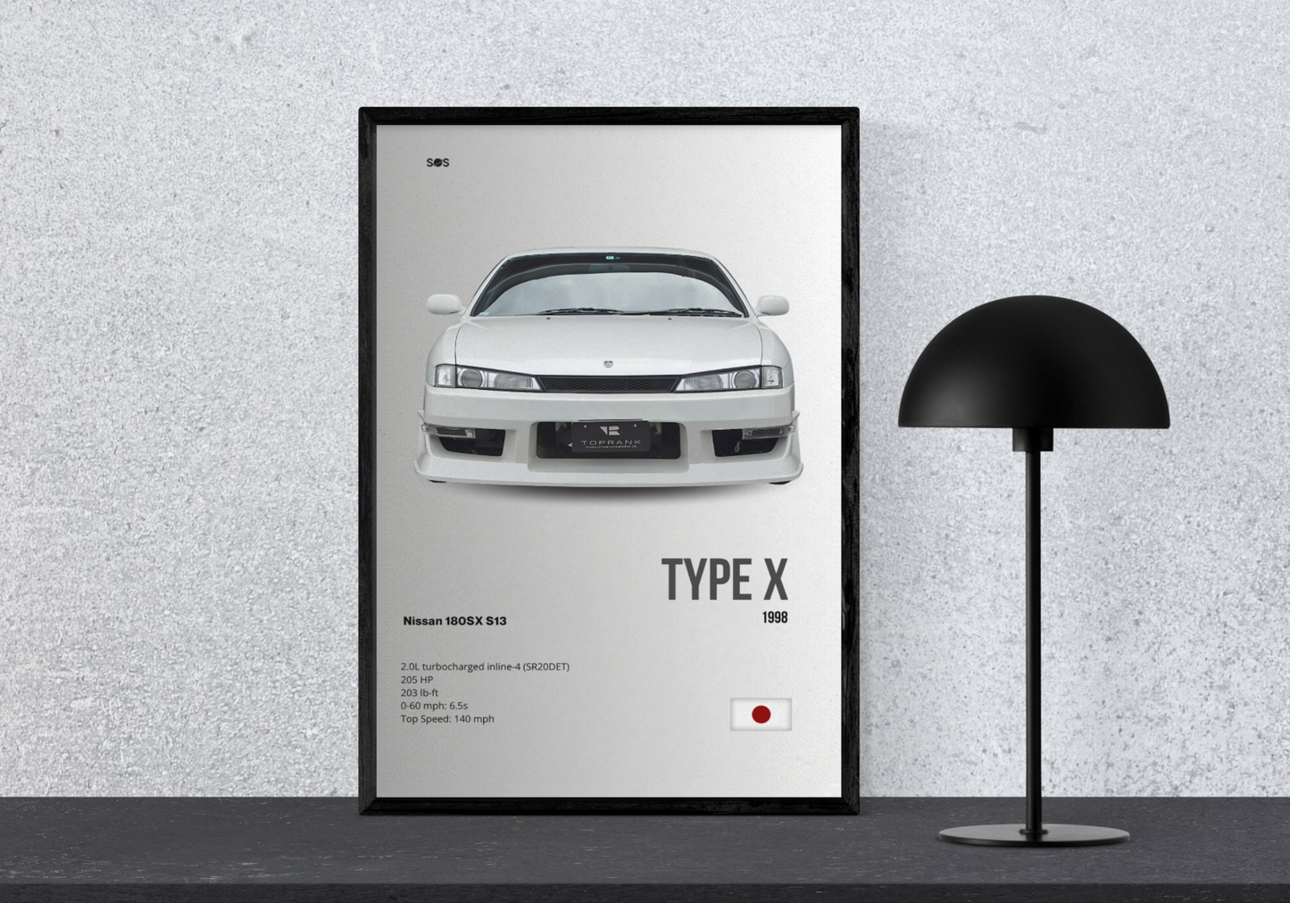 Nisssas 180SX - 1998 Poster