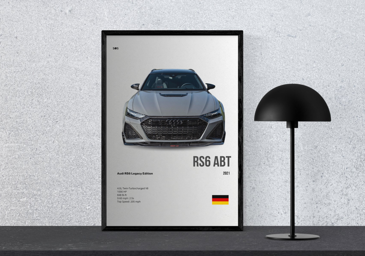 Audi RS6 ABT - 2021 Poster