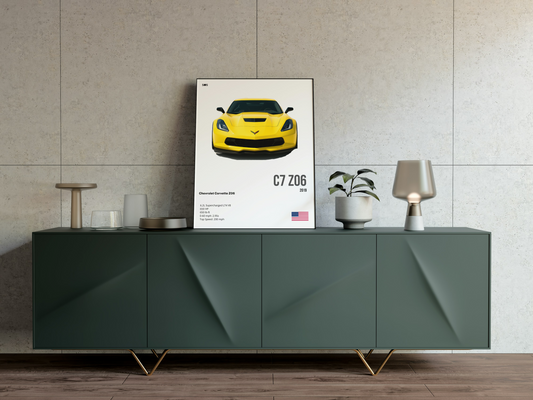 Chevrolet Corvette Z06 - 2019 Poster