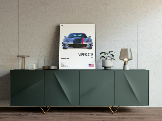 Dodge Viper ACR - 2017 Poster