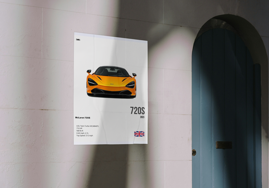 McLaren 720s - 2023 Poster