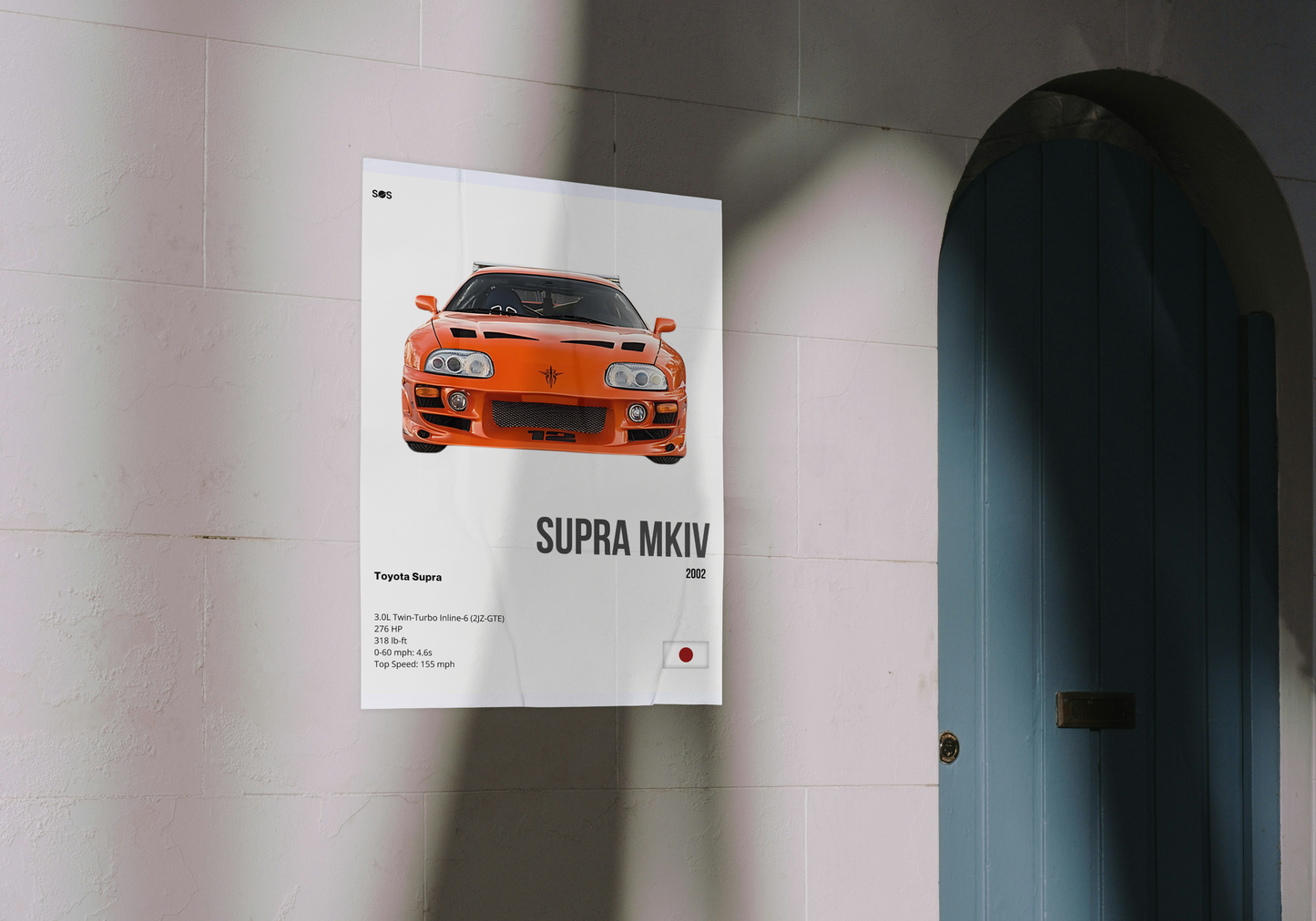 Toyota Supra - 2002 Poster