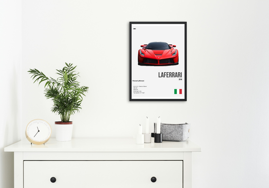 Ferarri LaFerrari - 2018 Poster