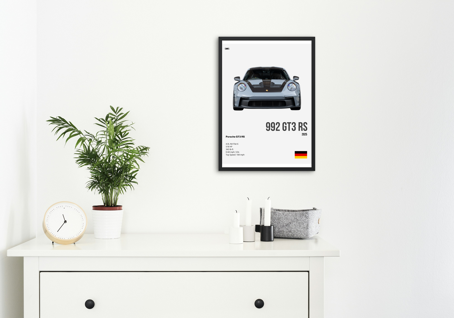 Porsche 911 GT3 RS - 2025 Poster