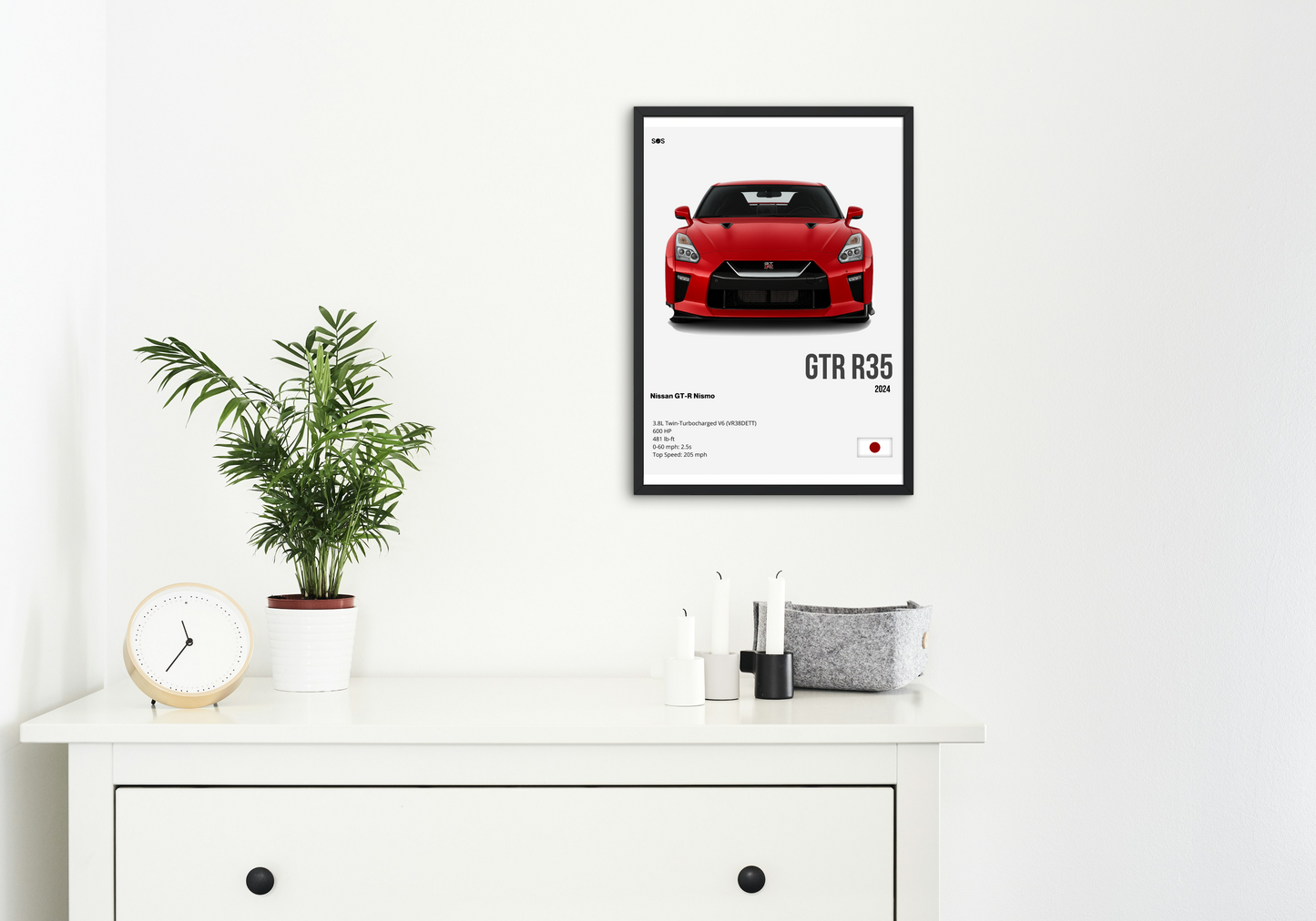 Nissan GTR - 2024 Poster