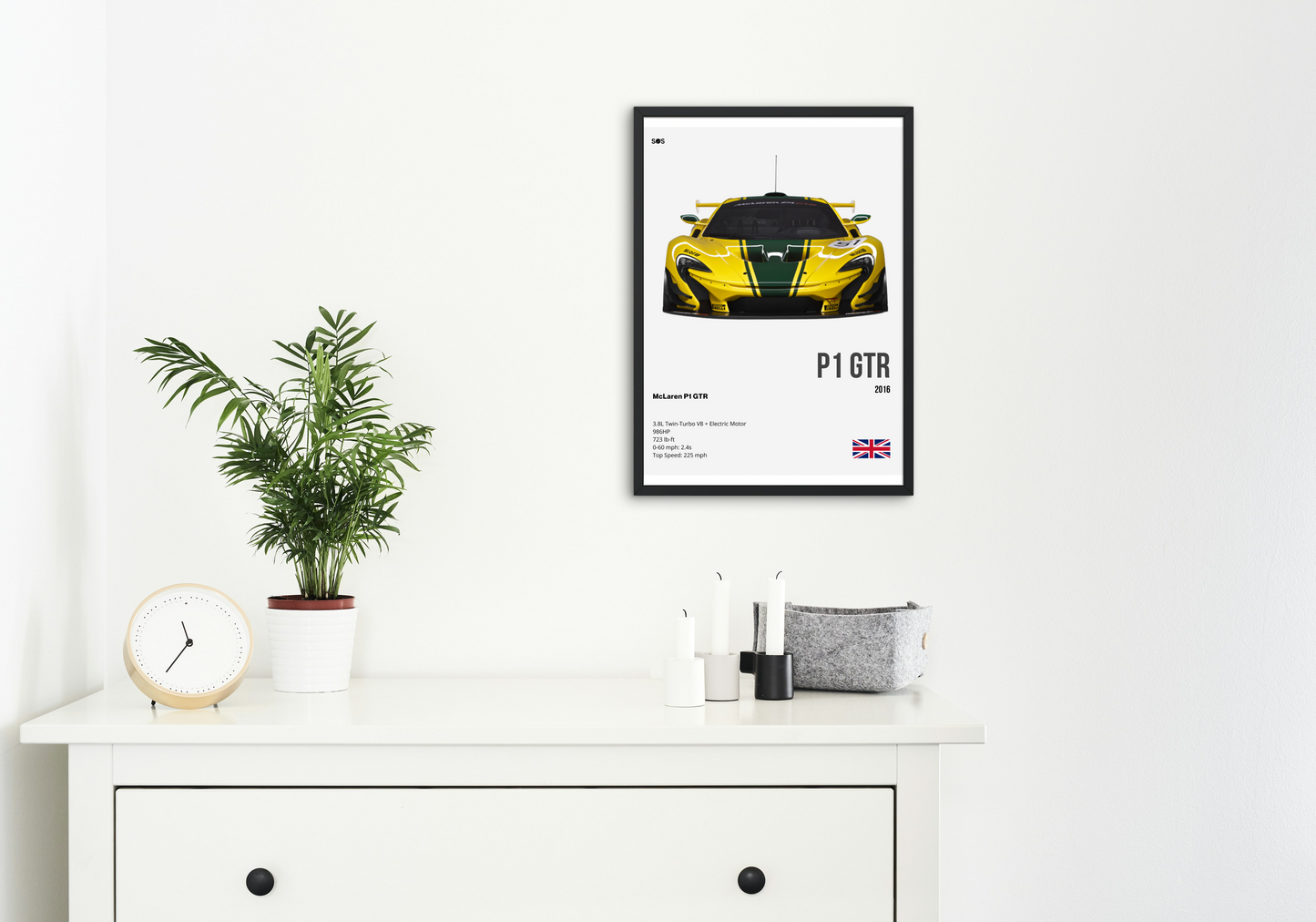 McLaren P1 GTR - 2016 Poster