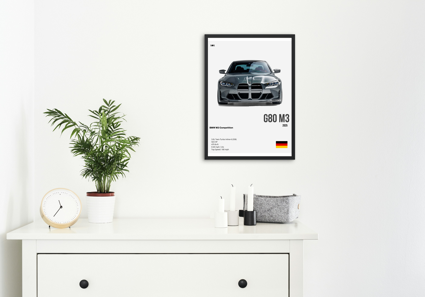 BMW M3 - 2025 Poster
