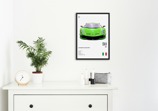 Lamborghini Aventador SVJ - 2021 Poster